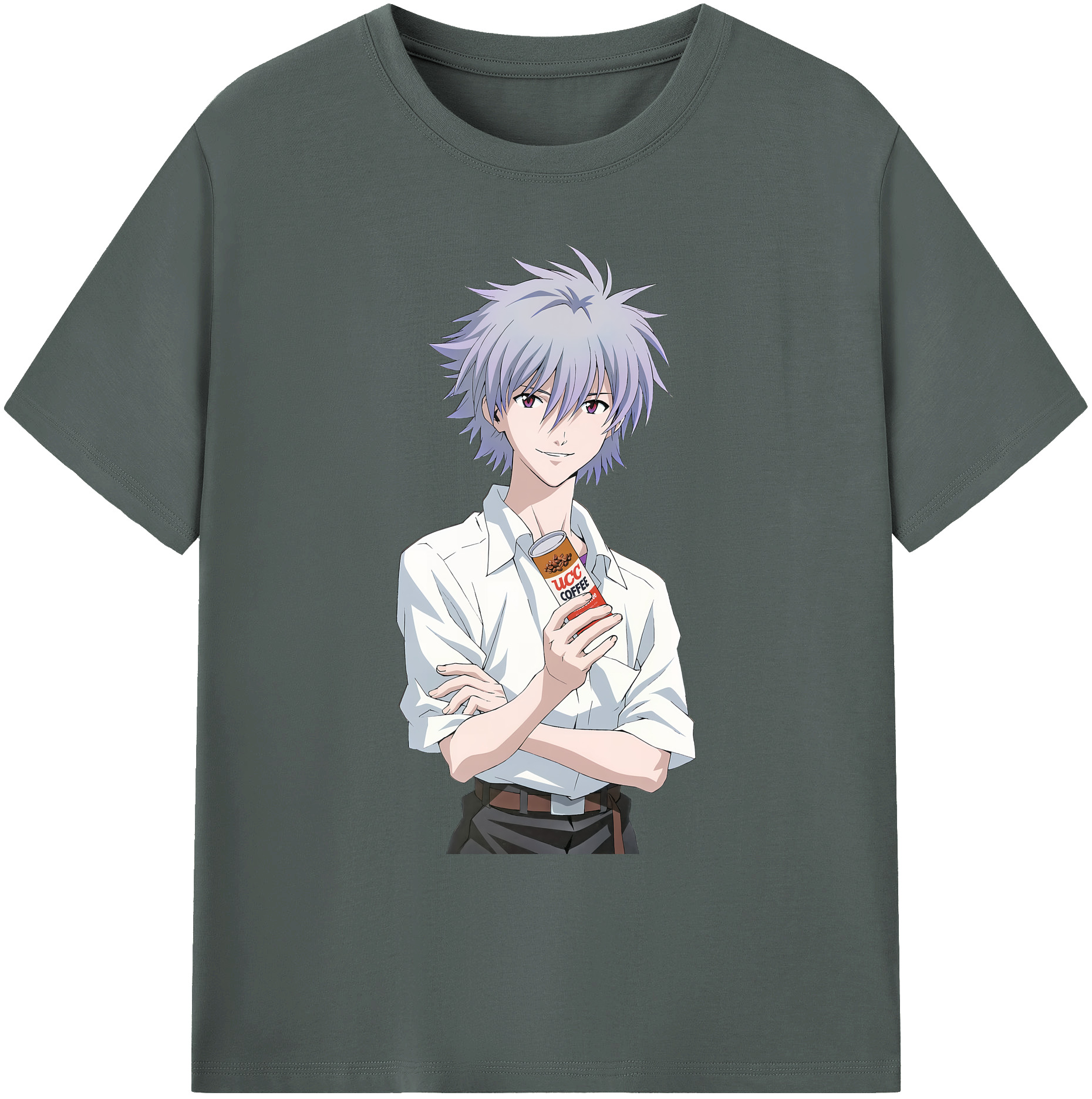 （画像用） EVA 新世紀エヴァンゲリオン 綿100％ メンズ半袖Tシャツ｜肌触りやわらか＆通気性